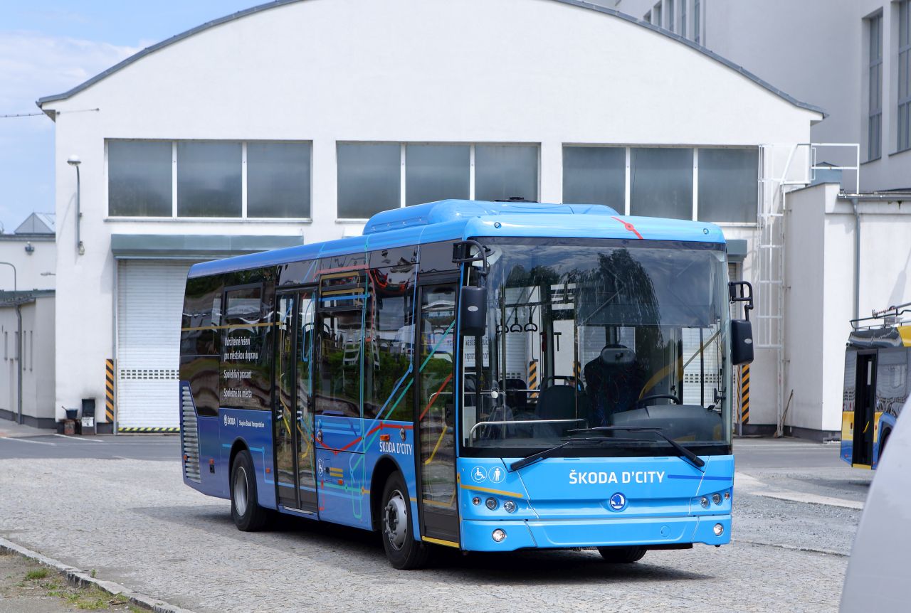 Nový autobus D’CITY. Foto: Škoda Transportation
