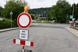 Zahájení stavby nového mostu v Blansku. Foto: Blansko.cz
