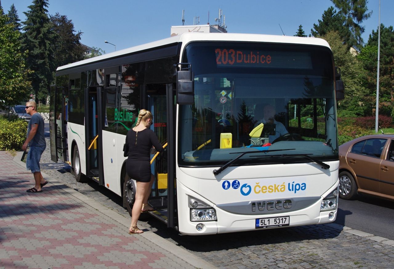 Autobus MHD Česká Lípa. Foto: Česká Lípa