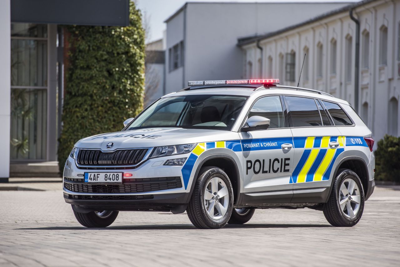 Škoda Kodiaq v policejním provedení. Foto: Škoda Auto