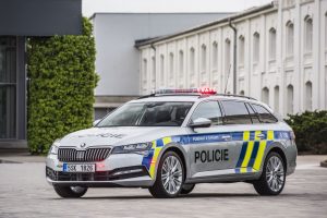 Škoda Superb Combi v policejním provedení. Foto: Škoda Auto