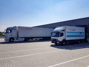 Vozidla společnosti Völker Logistik. Pramen: VCHD Cargo