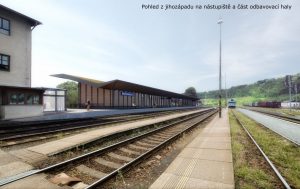 Vizualizace nové podoby stanice Mladá Boleslav hl. n. Foto: AFRY CZ