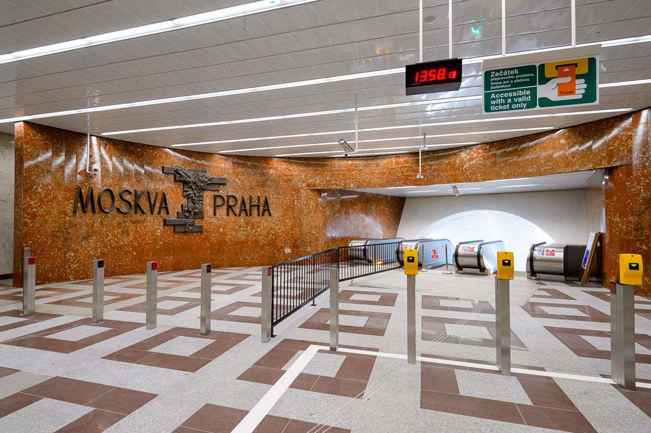 Vestibul Na Knížecí ve stanici Anděl po rekonstrukci. Foto: Petr Hejna / DPP