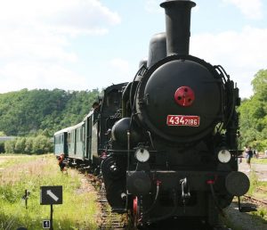 Parní lokomotiva 434.2186 Čtyřkolák z roku 1917. Pramen: České dráhy