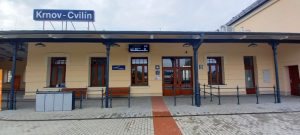Opravená budova stanice Krnov-Cvilín. Foto: Jan Meichsner