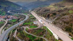 Stavba vysokorychlostní trati propojující León a Asturii. Foto: Adif