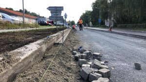Oprava silnice I/35 ve Valašském Meziříčí. Foto: ŘSD