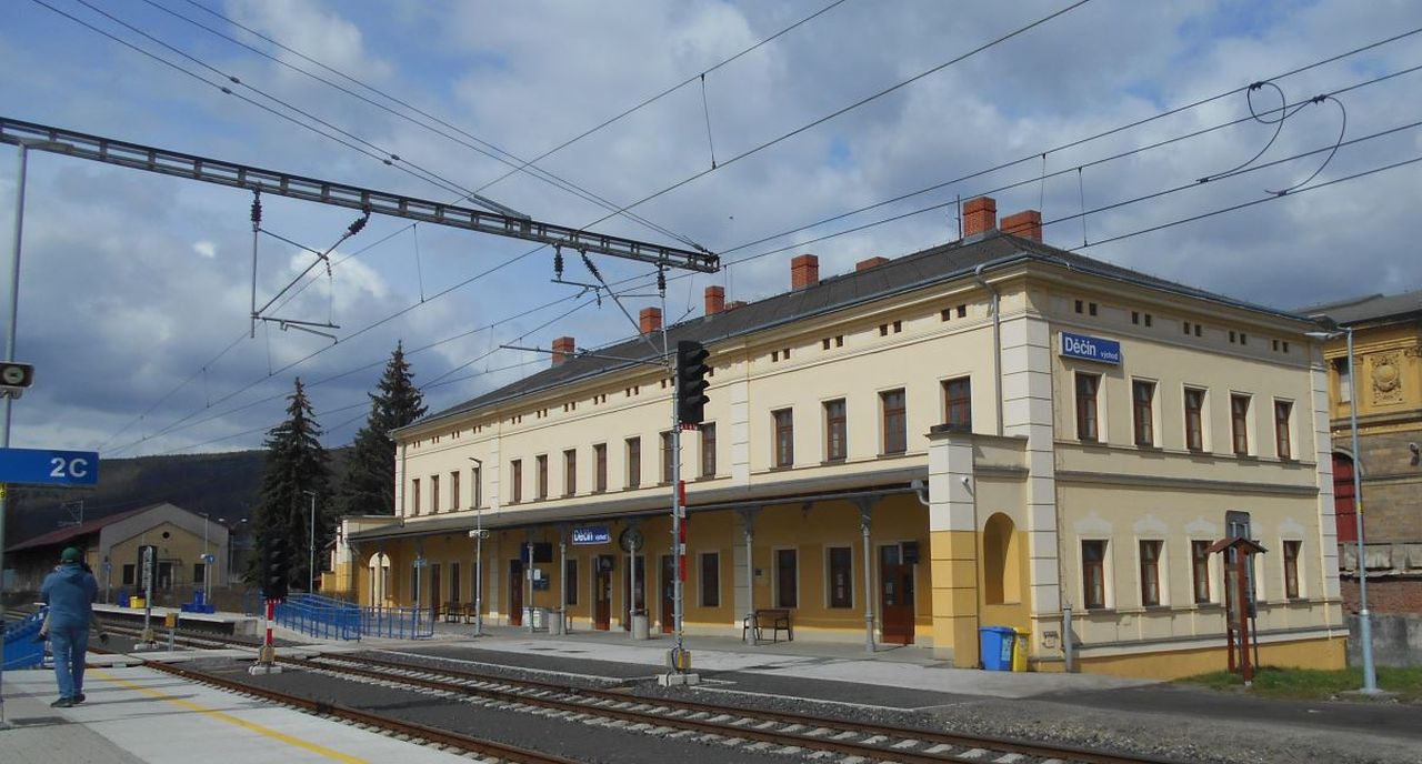 Stanice Děčín východ. Foto: Správa železnic