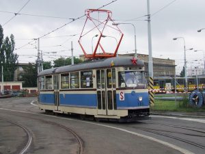 Stroje T1 brázdily také ulice Plzně. Foto z historické jízdy. Zdroj: PMDP