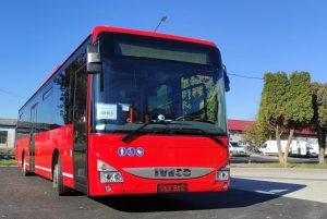 Autobus Iveco Crossway pro Arriva Mobility Solutions. Foto: Arriva