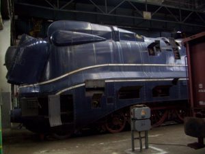 Mazutka 01.1102, německá parní lokomotiva z přelomu třicátých a čtyřicátých let. Autor: Jan Šindelář