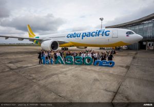 Předání prvního A330-900 pro Cebu Pacific. Foto: Airbus
