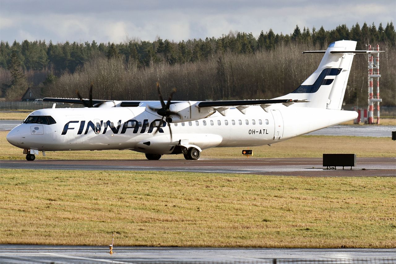 ATR 72 společnosti Finnair. Foto: Anna Zvereva / Flickr.com