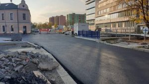 Opravy mostu v ulici Osmek v Přerově. Foto: FB Michal Zácha