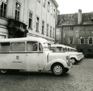 Autobus Praga RND jako zubní ordinace. Foto: archiv Boveraclubu