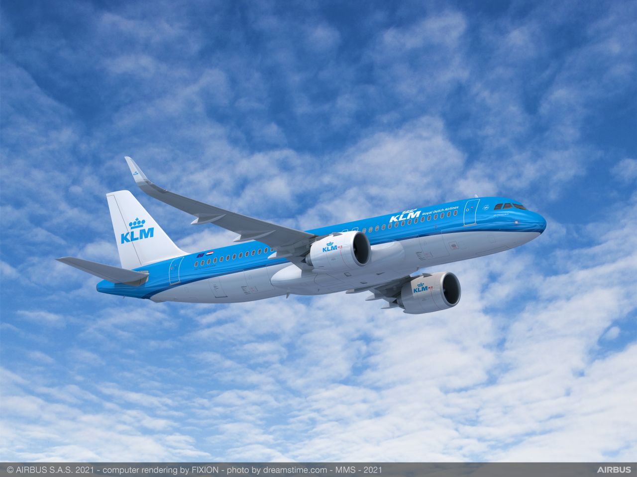 Airbus A320neo v barvách KLM. Foto: Air France - KLM