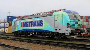 Lokomotiva Siemens Vectron MS firmy Metrans. Pramen: Siemens