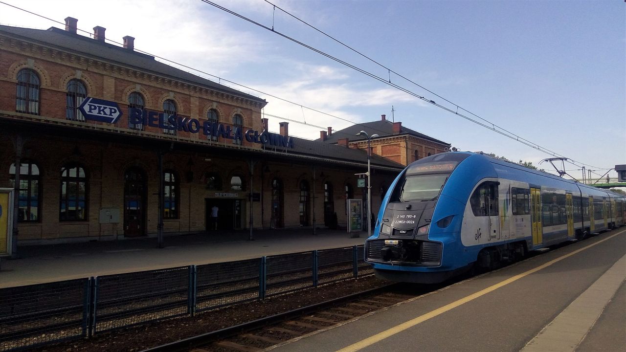 Železniční stanice Bílsko-Bělá. Foto: Wikimedia Commons
