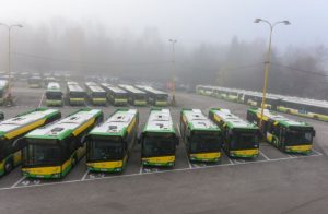 Autobusy v Žilině. Foto: DPMŽ