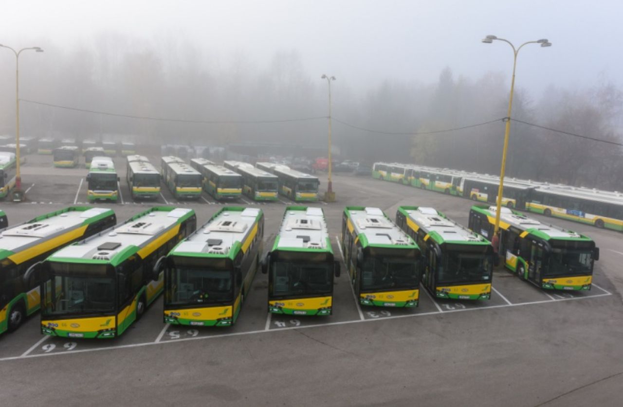 Autobusy v Žilině. Foto: DPMŽ