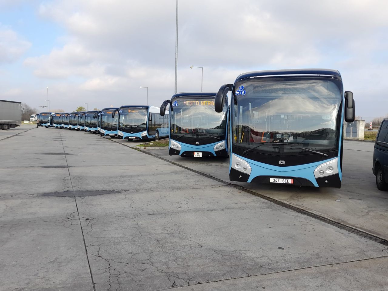 Nové autobusy SOR pro provoz v Nitře. Foto: Transdev