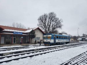 Poslední den provozu na trati Vlašim - Trhový Štěpánov. Foto. Jan Paroubek ml. 