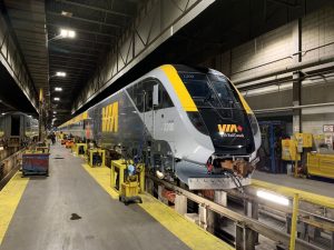 Nová souprava od Siemens pro provoz v Kanadě. Foto: Via Rail Canada