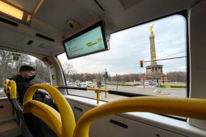 Nové autobusy Enviro 500 v Berlíně. Foto: Alexander Dennis