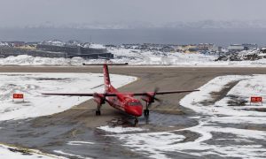 Dash 8 společnost Air Greenland. Foto: Air Greenland