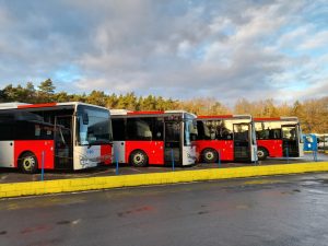Nové autobusy Iveco Crossway LE LIne 12 ČSAD MHD Kladno. Foto: Arriva