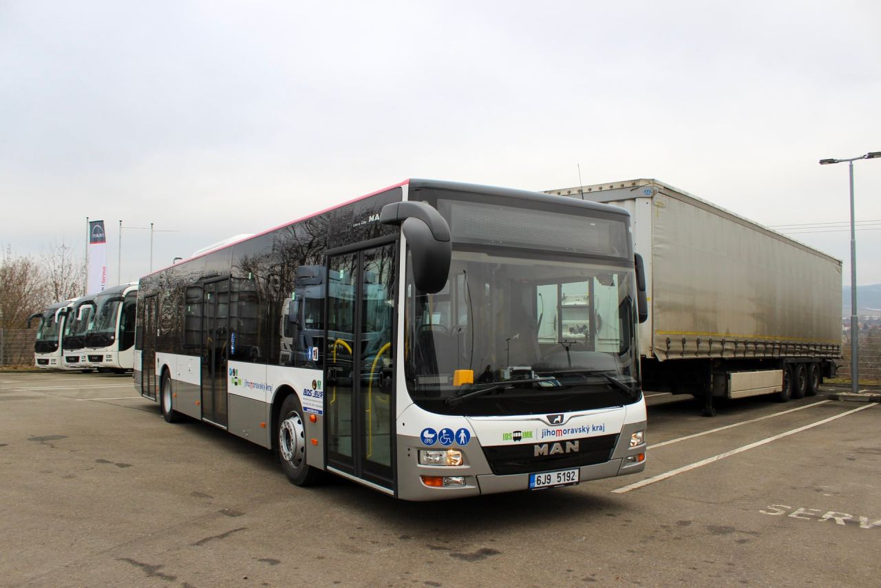 Autobus MAN Lion´s City A21 společnosti BDS-Bus pro provoz v Jihomoravském kraji. Foto: FB IDS JMK