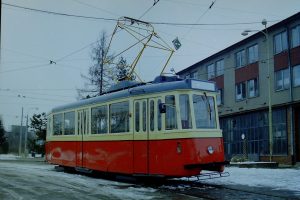 "Kavárenská tramvaj" MT4. Foto: DPMB
