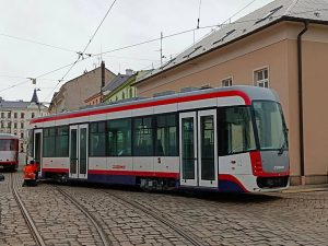 Nová tramvaj EVO1/o v Olomouci. Foto: Zdopravy.cz