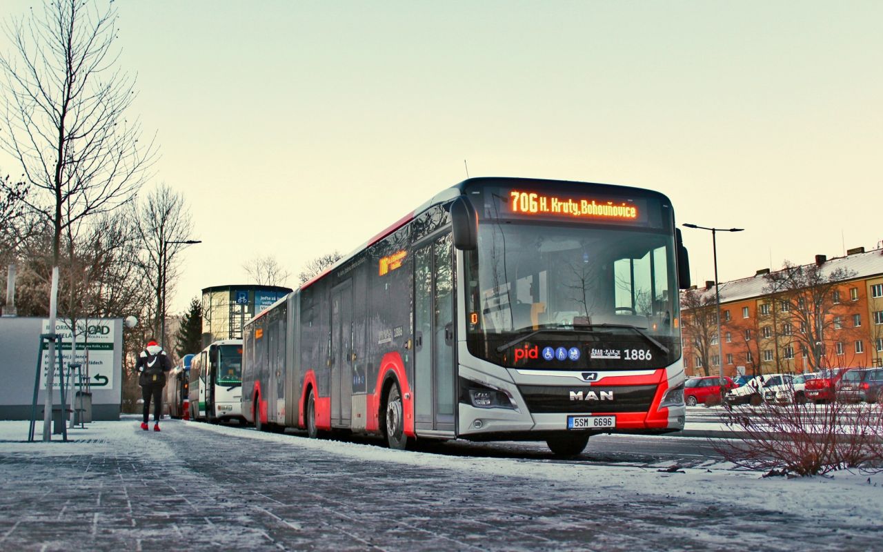 Autobus MAN Lion’s City. Foto: Ropid