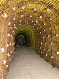 Stavba tramvajového tunelu v Brně v rámci akce I/42 VMO Žabovřeská. Foto: ŘSD