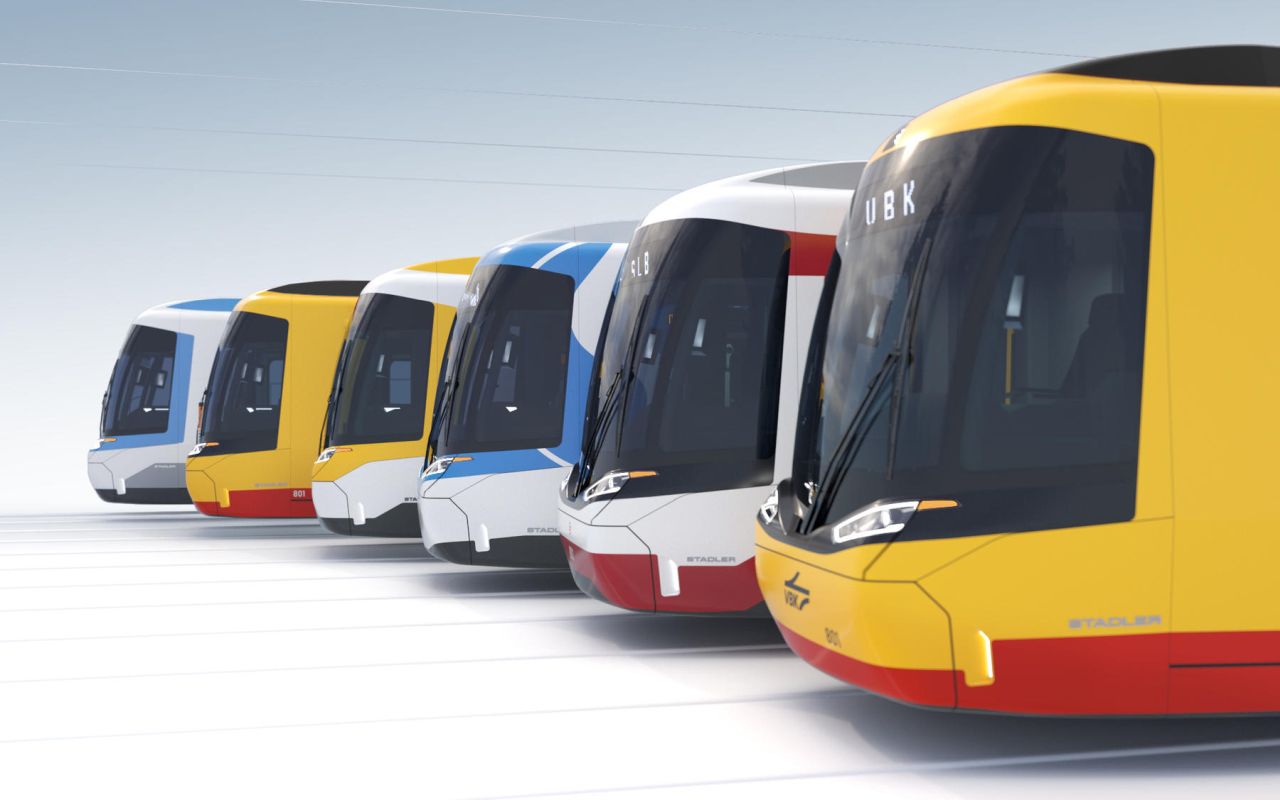 Vozidla Citylink pro šest různých dopravců v Německu a Rakousku. Foto: Stadler Rail