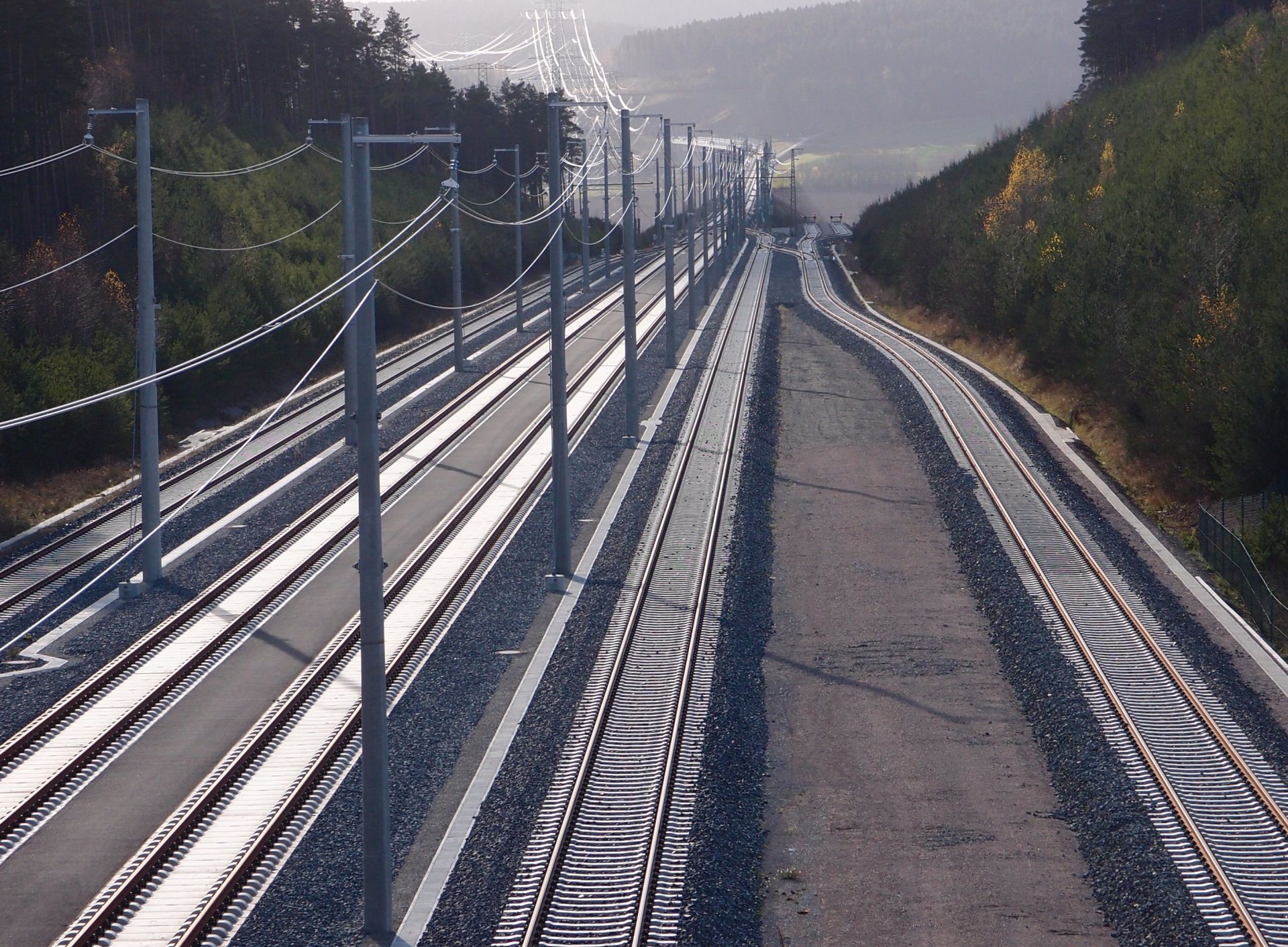 Vysokorychlostní trať, ilustrační foto. Pramen: MDČR