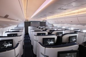 Nová byznys třída v A350  Finnair. Foto: Finnair
