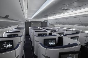 Nová byznys třída v A350  Finnair. Foto: Finnair