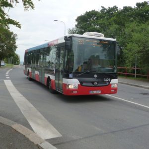 Autobus na lince 191 v Praze. Foto: Pražská integrovaná doprava
