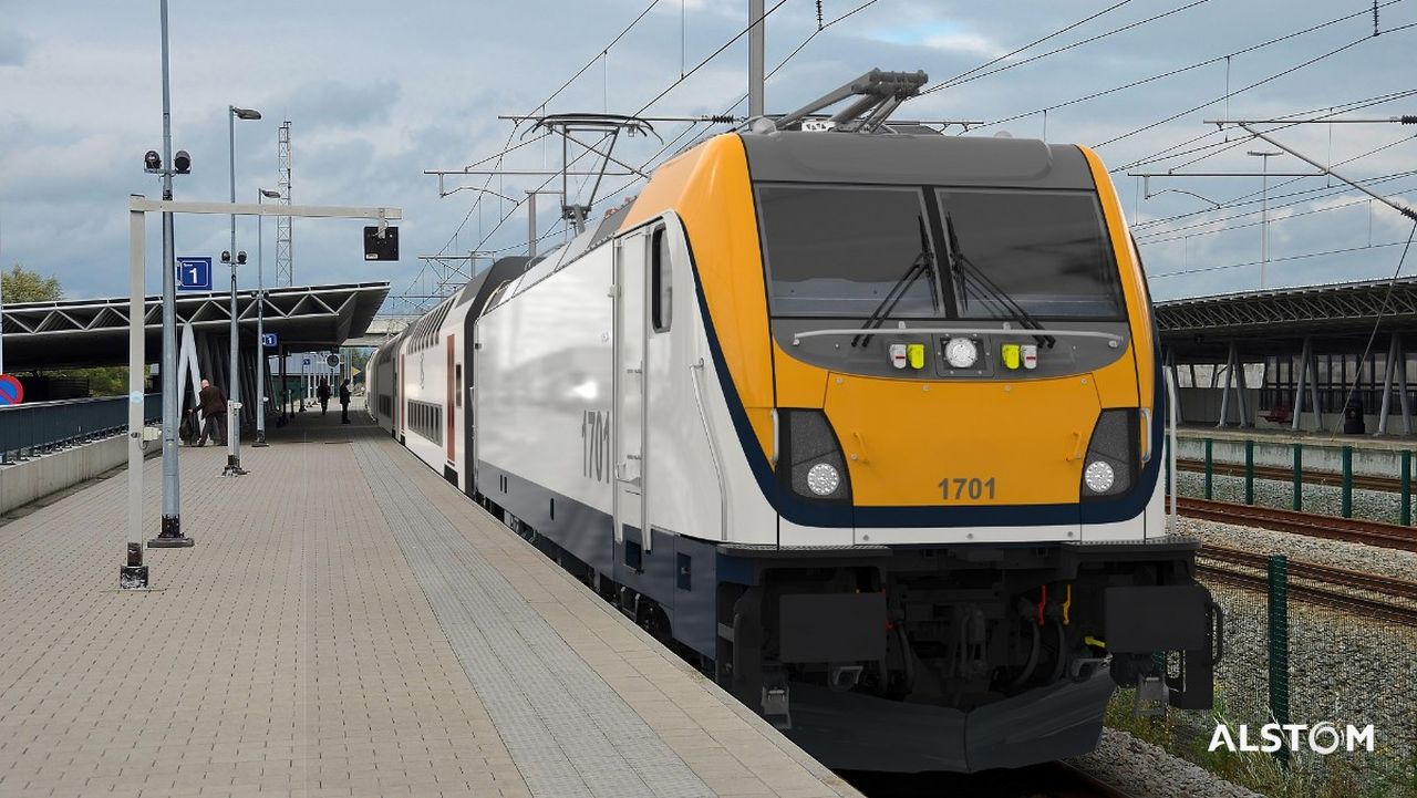 Lokomotiva Alstom Traxx MS3 pro belgické dráhy. Foto: Alstom