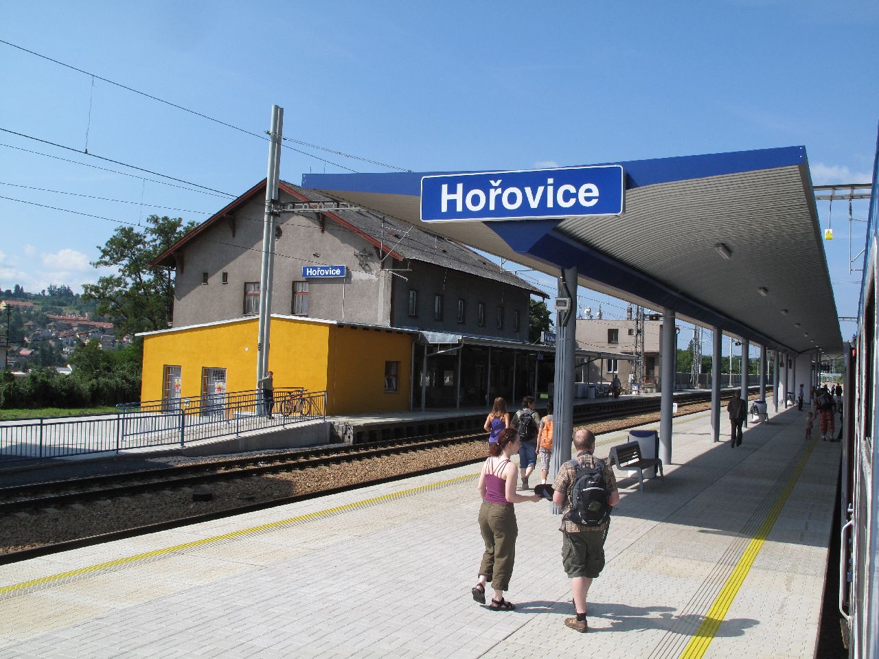 Stanice Hořovice. Foto: Dezidor / Wikimedia Commons
