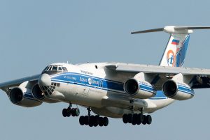 Iljušin Il-76 společnosti Volga Dnepr Airlines. Foto: bomberpilot / Wikimedia Commons