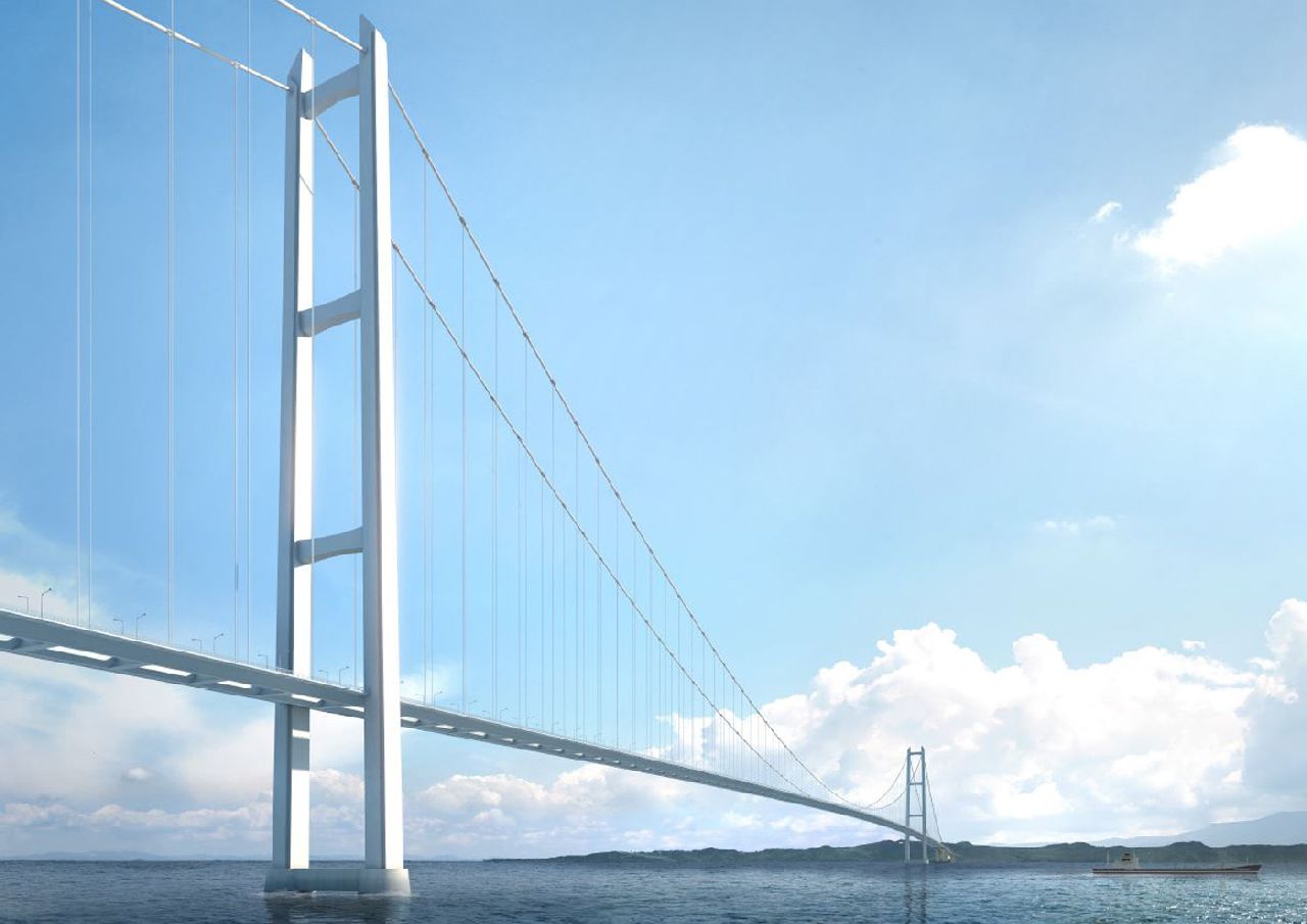Nový most přes Dardanely. Foto: Posco.com