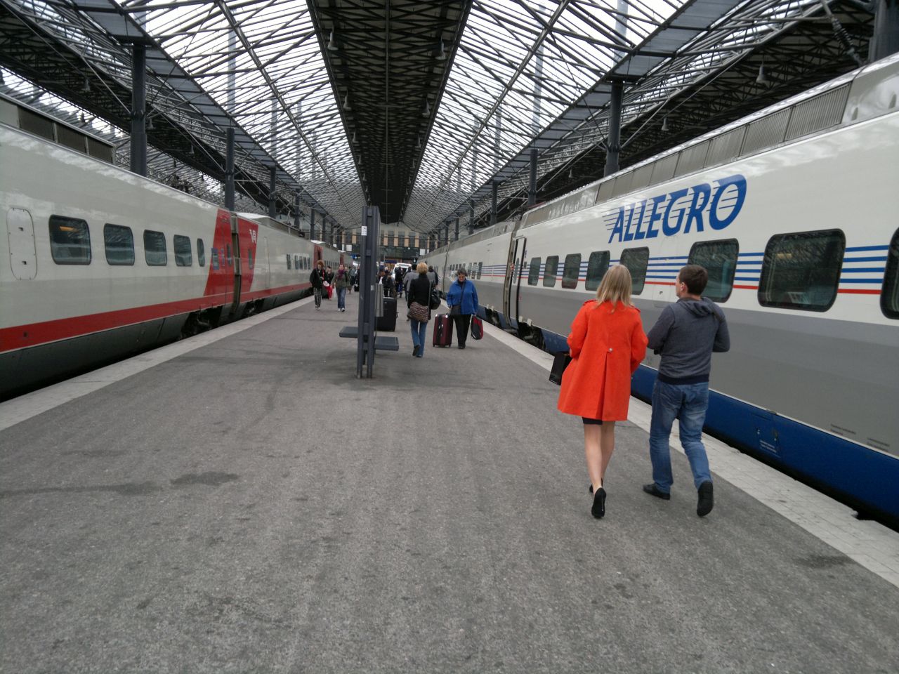 Vlaky Allegro v Helsinkách. Foto: Oleg Kuzněcov / Flickr.com