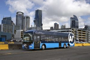 Vodíkový autobus v Aucklandu. Foto: Auckland Transport
