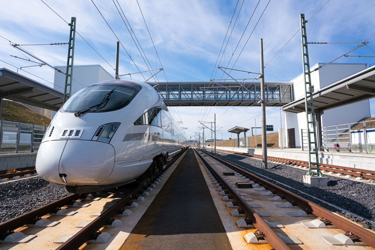 Testování na nové vysokorychlostní trati Wendlingen - Ulm. Foto: Jannik Walter / DB