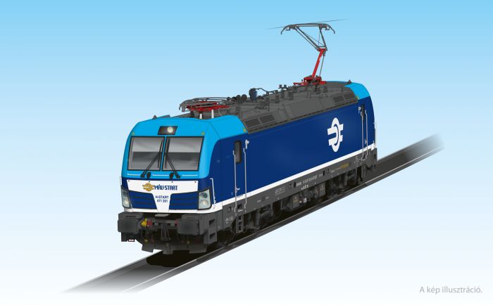 Vizualizace lokomotivy Siemens Vectron pro MÁV-Start. Foto: MÁV Start