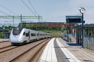 Jednotka Zefiro Express pro švédské dráhy SJ. Vizualizace: Alstom